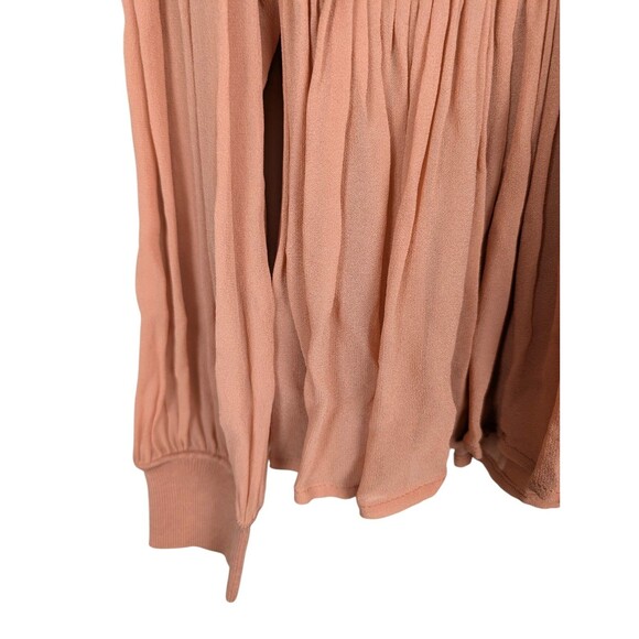 Ulla Johnson Orange Peach Liana Wool Silk Turtleneck Size M - Picture 5 of 9